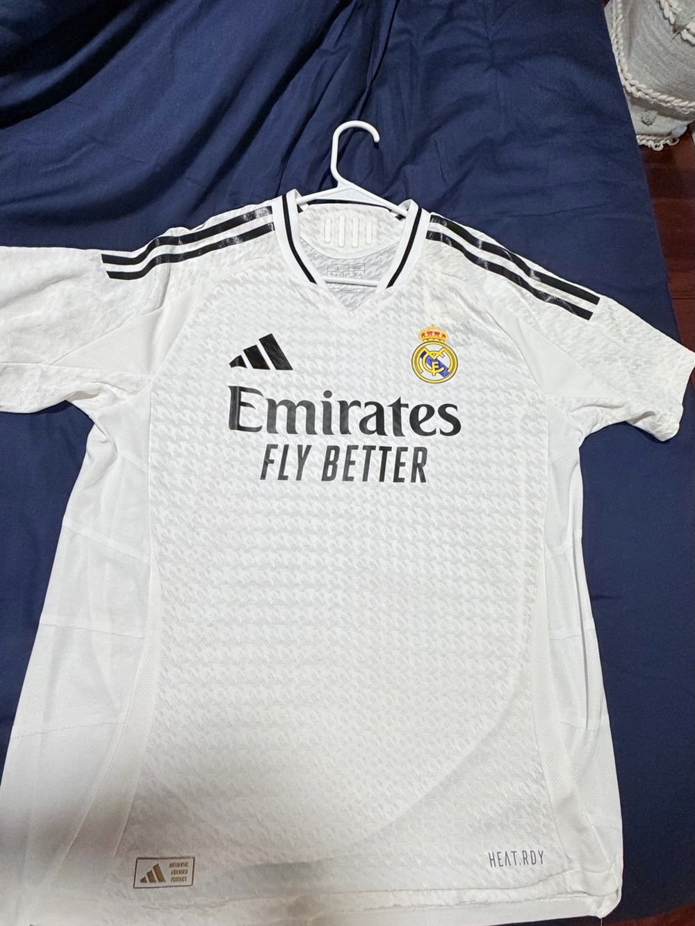 Real Madrid Authentic Home Jersey